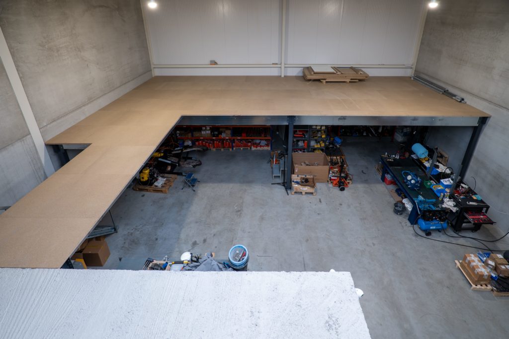 Plateforme pour entrepôt