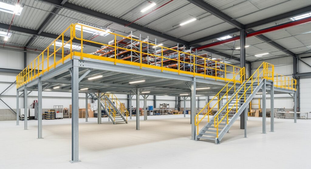 mezzanine métallique